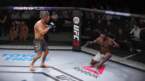 PS4 bot Israel Adesanya vs user Dan Henderson