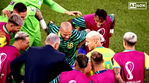 Heung-Min Son Reacts to South Korea 4-1 Defeat by Brazil in World Cup Round of 16