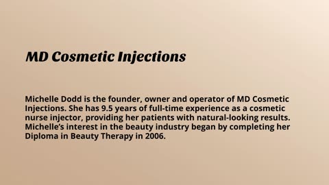 Cosmetic Injectables Treatments