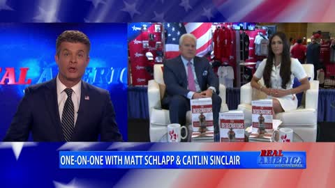 REAL AMERICA -- Dan Ball W/ Caitlin Sinclair & Matt Schlapp, CPAC 2022 'Awake Not Woke,' 2/25/22