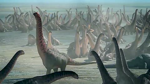 The male pterosaur disguised as a "female pterosaur" to find an object, but was unexpectedly