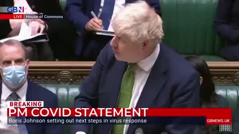 Boris Johnson COVID Statement