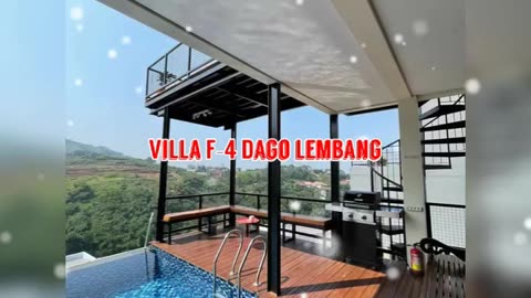 Villa F 4 Dago,Lembang || The environment is very safe with beautiful and natural surroundings.