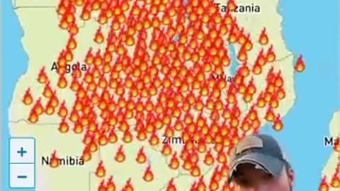 The amount of fires currently burning ALL OVER the world is absolutely mind blowing