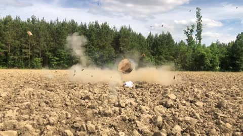 Tannerite, A Good Wood Splitter?!