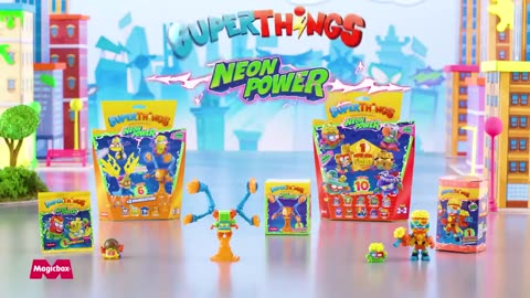 SUPERTHINGS NEON POWE🍿FIZZY AGAINST THE WORLD'S POPCORN🍿 | Cartoon SERIES for Kids