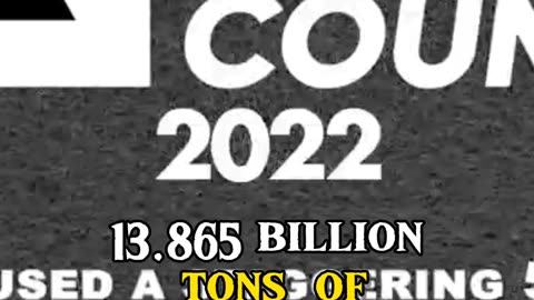 13.86 billion tons of oil