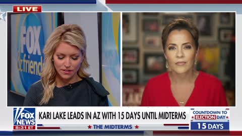 Kari Lake: "I think [Katie Hobbs] knows why she won't debate. It would be like a birthday cake versus a chainsaw if she showed up."