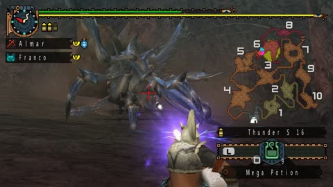 Monster Hunter Freedom Unite - The Shoguns Encampment Quest Walkthrough