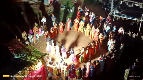 Dandiya famous video