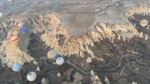 Hot Air Balloon,Take Off,Flight and Landing Hot Air Balloons Cappadocia Turkey_Zaid Shoaib's Vlogs