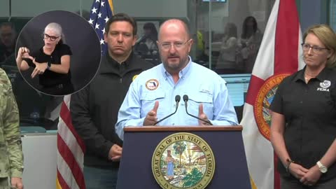 Official gives an update on casualties following Hurricane Ian