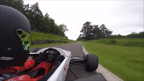 Zach Zammit in his Empire Evo @ Loton Park 1st timed run