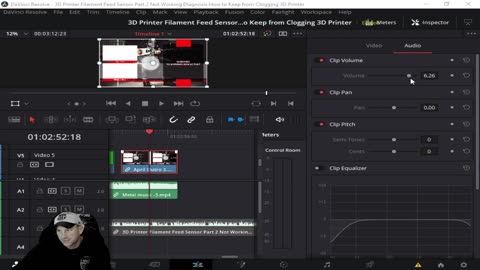 Davinci Resolve. How to Set Volume Settings within a Video Segment. Adjusting Volume