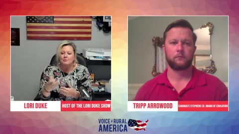 Tripp Arrowood-Candidate Stephens Co. Board of Education joins the Lori Duke Show!