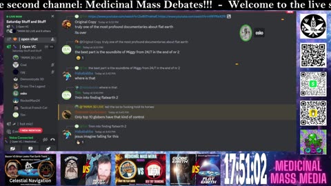 Discord Flat Earth Debate 24/7 Live