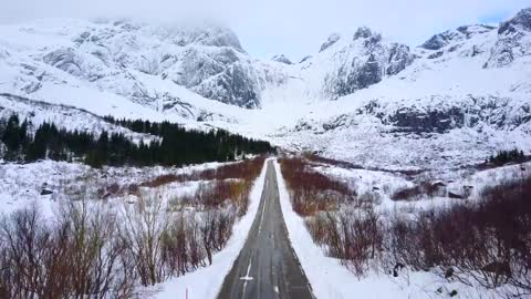 Lofoten Norway 4K HD Drone Video