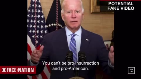 This clip of CBS’ Margaret Brennan being asked to guess whether a video of Biden speaking is A.I.