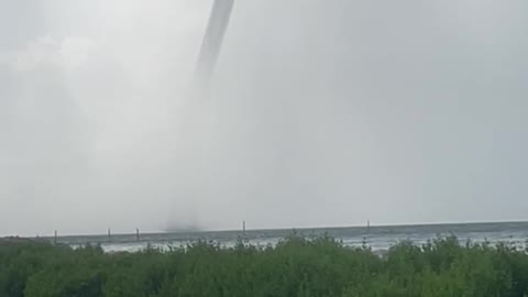 Wild Waterspout in Florida