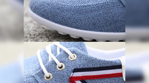 Men's canvas shoes