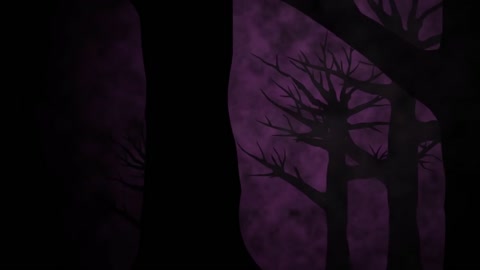 Spooky Trees (Royalty Free Looping Background)