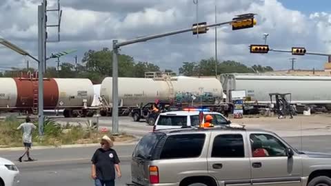 Train Accident in Luling Texas