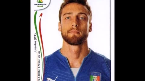 PANINI STICKERS ITALY TEAM WORLD CUP 2014