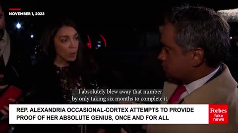 drefanzor memes - AOC attempts to prove her 'genius'. 🔊