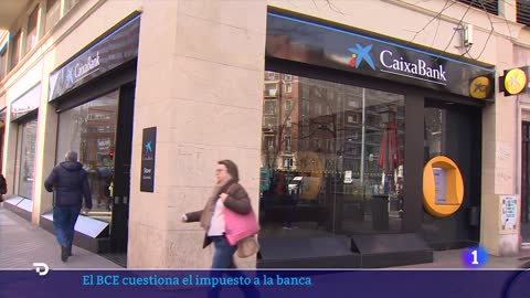 El BCE CUESTIONA la TASA ESPAÑOLA a la BANCA y pide LIBERTAD para TRASLADARLA a los CLIENTES