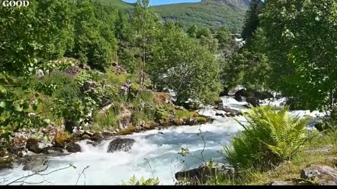 Walking around Geiranger, most beautiful Village of Norway