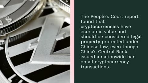 China's Rulers Give Mixed Signals on Crypto's Legal Status