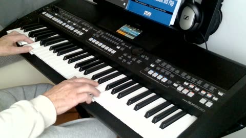 Tu t´en vas (Alain Barriere) cover by Henry, Yamaha PSR-SX600