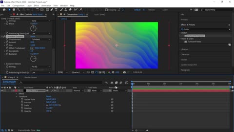 Adobe After Effects – Create 4 Color Liquid Gradient Effect