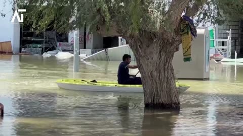 Dubai faces massive clean up after deluge swamps glitzy desert city | Amaravati Today