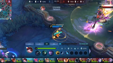 Chang'e early game, mega kill.. #mobile legends