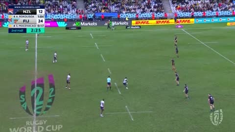 New Zealand vs Fiji I Rugby World Cup Men's Championship Final 2022