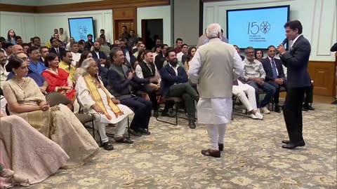 PM Modi’s interaction with film fraternity for #Gandhi150