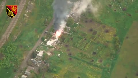 Artillery Brigade destroying Russian howitzers in the Bakhmut area.