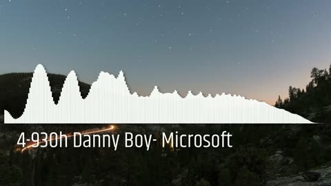 4-93Oh Danny Boy- Microsoft