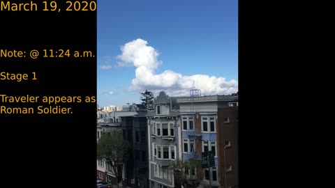 Strange Cloud Formation Of Traveling Man Destroyed by US Military Drones Above San Francisco