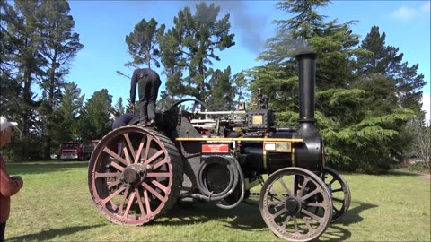 Steam Tractor walk around.