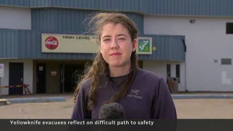 Yellowknife wildfire evacuees pour into Alberta town after harrowing 700-km journey