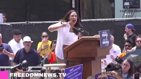 AOC Screaming In The Bronx