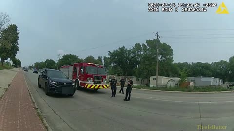 Fargo police officially released bodycam of a deadly ambush attack which killed an officer, suspect