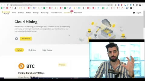 Bitcoin Mining with Binanace Cloud Mining- Earn Bitcoin everyday