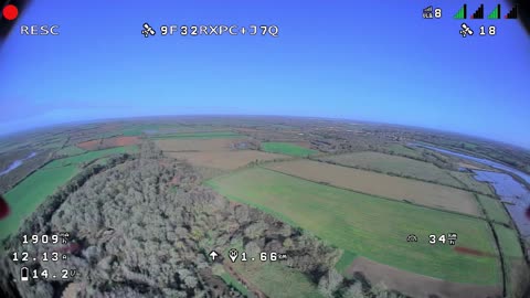 Going for it with New LR Drone 4.64km flight to Gothic Church known personally as Mordor