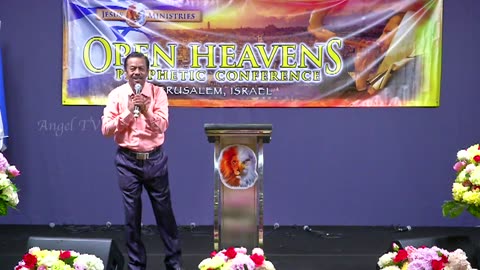 8_Bishop John Aduldoss - Open Heavens Conference at Jerusalem