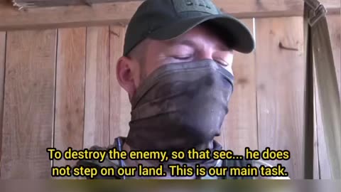 Russian soldier with the callsign "Director" explains why he is fighting in Ukraine: