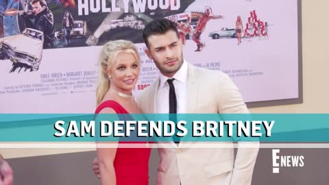 Britney Spears' Husband Sam Asghari Defends Her NSFW Photos _ E! News