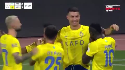 CR7 HAT TRICK -- _ Al Nassr vs Al Fateh 5-0 _ All Goals _ Highlights _ Saudi League 2023